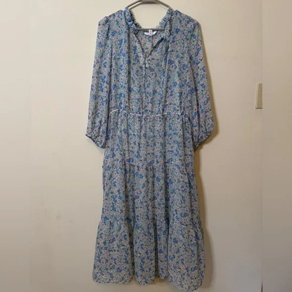 Floral Midi Dress Size XL - Picture 2 of 5
